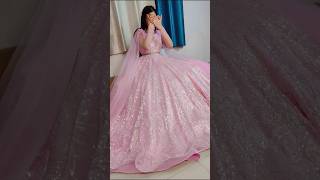 Wedding lehenga cutting and stitching/ DIY lehenga/ long dress/ crop top lehenga/ bridal lehenga