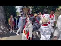 令和6年8月25日日吉神社山王祭 旧例大祭