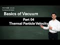 Basics of Vacuum: Part 04 – Thermal Particle Velocity | by Pfeiffer Vacuum