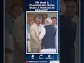 chandrababu naidu u0026 pm modi share a moment at reinvest summit in gujarat shorts