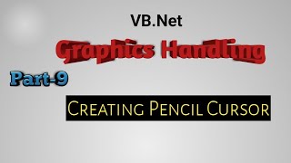 Creating Custom Cursor|Pencil cursor for paint application