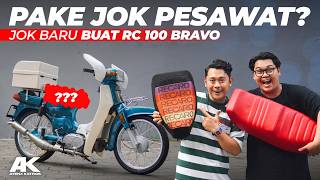 MEWAH !! Suzuki Bravo RC 100 2 Tak Pake Jok Pesawat ? #AtenxKatros