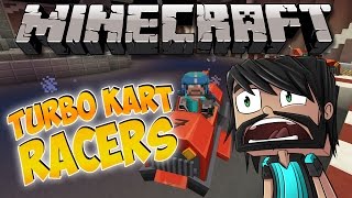 Minecraft : Turbo Kart Racers Minigame - MIND-BLOWING MARIO KART!