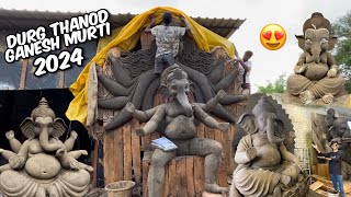 दुर्ग थनौद गणेश मूर्ति 2024 | Durg Thanod Ganesh Murti 2024 | Ganesh Murti | Haan Bhai Ashish Vlog 😍