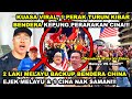 2 LAKI BACKUP BENDERA CHlNA EJEK MEL4YU & ClNA NK SAM4N, KUASA VlRAL 1 PERAK TURUN KEPUNG ClNA halau