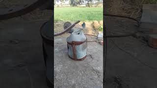 30 kg iron rod on tin kan