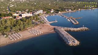 Ο Άγιος Ανδρέας (Ν. Μεσσηνίας) ΑΝΩΘΕΝ - Aerial video by drones Dji