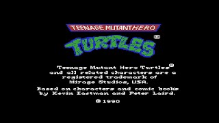 Commodore 64 Longplay  [151] Teenage Mutant Hero Turtles (EU)