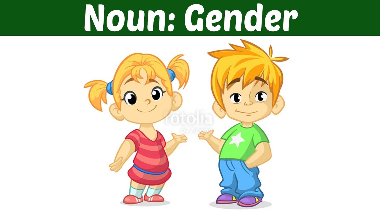 Noun: Gender - Learn English Grammar | Fun Kids Learning Video - YouTube