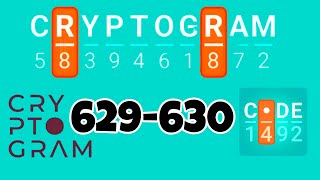 CRYPTOGRAM level 629 630