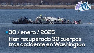 #MisNius | Recuperan más de 30 cuerpos tras accidente aéreo entre avión comercial y helicóptero