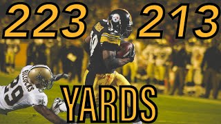 BOTH Willie Parker 200 YARD Games!