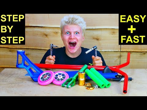 HOW TO BUILD A CUSTOM PRO SCOOTER! (easiest & fastest way) HOW TO BUILD A CUSTOM PRO SCOOTER! (easiest & fastest way)
