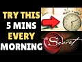 Powerful 3 Step Morning Routine For The Law of Attraction | Reprogram Your Subconscious!!