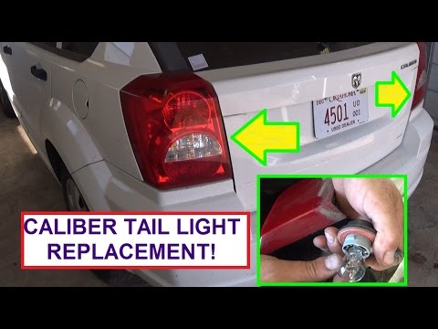 How do you change the turn signal on a Dodge Caliber?