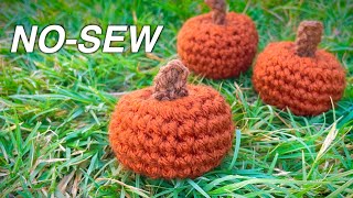 Crochet this Mini Pumpkin in 20mins (free pattern)