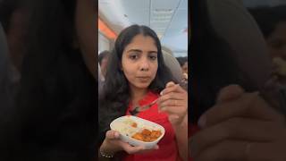 Lunch in Emirates #food #lunch #emirates #flight #infoparkkochi #kochi #dubai #prawns #viralshorts