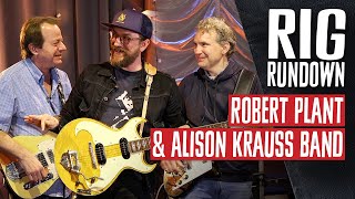 Robert Plant and Alison Krauss Band Rig Rundown with Stuart Duncan, Viktor Krauss & JD McPherson