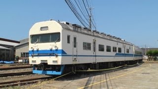 [食パン電車] 419系D01編成 金沢総合車両所一般公開にて展示 2012.8.26