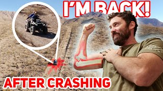 I'M BACK After HUGE Crash: 4-Wheeler VLOG (Polaris Sportsman 1000XP)