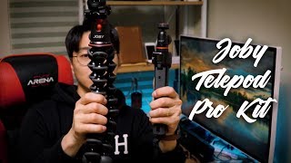 📷 [리뷰] JOBY Telepod Pro Kit 텔레포드 프로 키트 짧은 리뷰와 소감 🔎 | 삼각대 셀카봉 거치대 미니삼각대