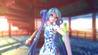 【BrausShows】MMD TDA式和服／旗袍／金丝雀服 初音Miku   Tokio Funka MMD·3D 动画 bilibili 哔哩哔哩