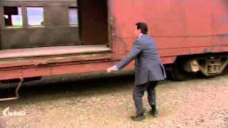 The Office: Michael tries to jump on a train