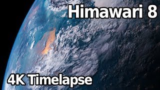 Himawari 8 Timelapse 4K