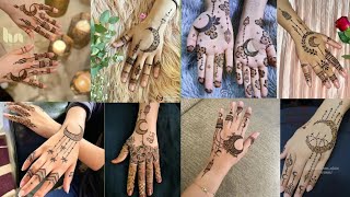 Ramdan chand Moon Mehandi Henna Design 💖Easy uniqe Ramdan floral Moon /