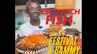 CHEF SHARON'S ESCOVITCH FISH, FESTIVAL & FRIED BAMMY