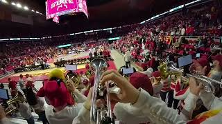 ISU STATE STORM wrestling band 1st trumpet cam - Canned Heat