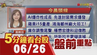 外資狂補台積電 今年買近3000億!迎1.94兆元股息 台股節後添活水!長榮今將\