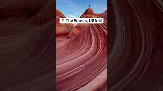 📍The Waves, USA🇺🇸 😱PLACES ON EARTH THAT DON’T FEEL REAL 2 😱 #shortreels