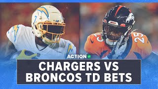 Monday Night Football Anytime Touchdown Bets | NFL Week 6 MNF Chargers vs Broncos Props & Picks