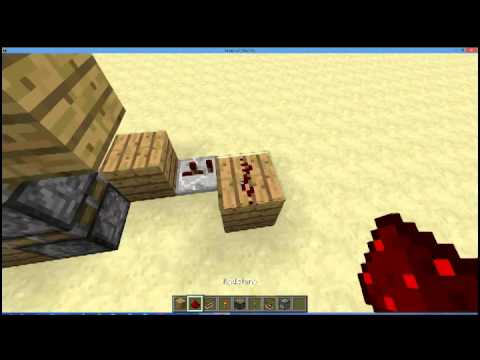 Minecraft 1.7.9 Compact Fast 3x3 Piston Door Tutorial Minecraft 1.7.9 Compact Fast 3x3 Piston Door Tutorial