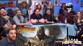 Marvel Studios' Avengers: Infinity War - Official Trailer Reaction