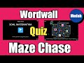 Wordwall Quiz Maze Chase | Educational Games