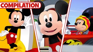 Every Disney Junior Mickey Mouse Theme Song | Clubhouse, Funhouse, Roadster Racers | @disneyjunior​