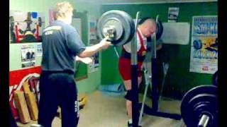 245kg squat