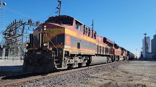 CPKC Potash Train O659 on the CPKC Godfrey Sub 12/9/23