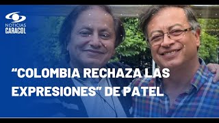 Colombia envía nota de protesta a Estados Unidos por declaraciones de Vedant Patel