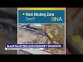 Blasting operations resuming at BNA Monday