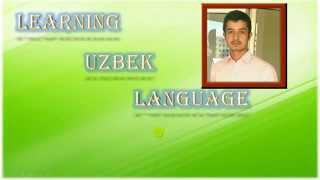 Learning uzbek language 7