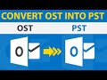 OST to PST Email file converter