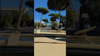 Driving through Nettuno in my 1945 Ford GPW