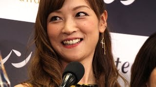 吉澤ひとみ、結婚式は年内か年明け　名前は「『ひとみ』と呼ばれています」　セーレン「 Viscotecs make your brand 」事業戦略発表会　会見2　#Hitomi Yoshizawa