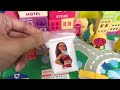 looking for disney princesses with colorful bags slime satisfying asmr video