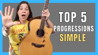 5 MUST KNOW Chord Progressions to Play 1000s of Songs!