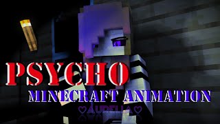 AViVA - PSYCHO Nightcore // Minecraft Animation