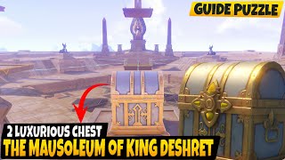 Guide Puzzle 2 Luxurious Chest di The MAUSOLEUM of KING DESHRET - Genshin Impact v3.1